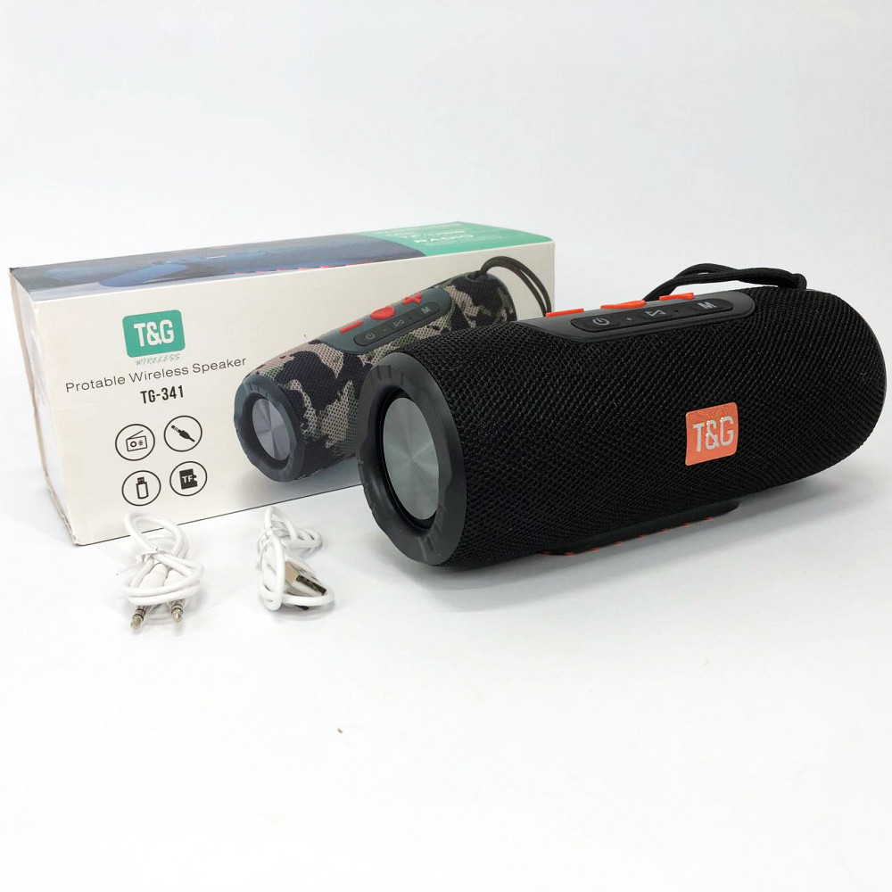 Портативна колонка portable wireless speaker TG341, Bluetooth колонка з хорошим звуком GS-60 Львів - фото 7