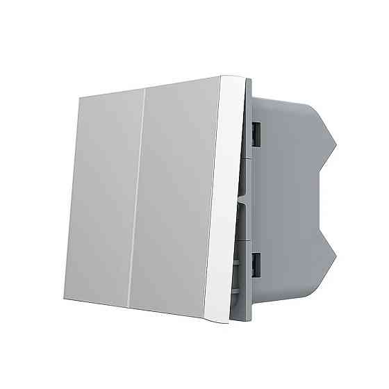 LIVOLO Перехресний (хрестовий) вимикач LIVOLO, 2-клавішний, сірий, модуль без рамки (VL-FCMM10A Коломия