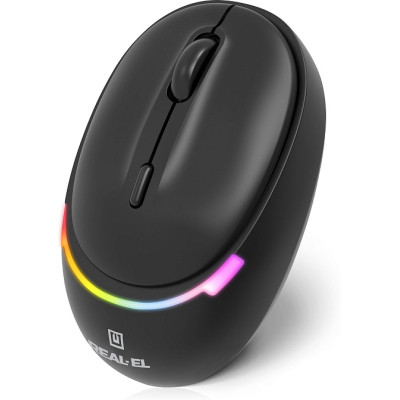 Мышка REAL-EL RM-440W Wireless/Bluetooth Black (EL123200045) Винница - изображение 8
