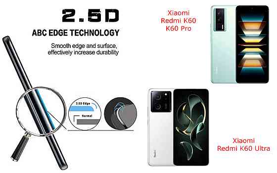 Защитное стекло ArmorGlass для Xiaomi Redmi K60, K60 Pro, K60 Ultra – устойчивое к царапинам и ударам Киев
