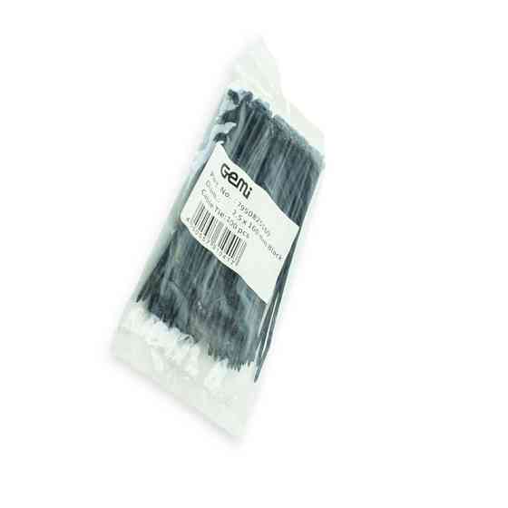 Хомут 200 x 3,6 черный norma пластиковый Мукачево