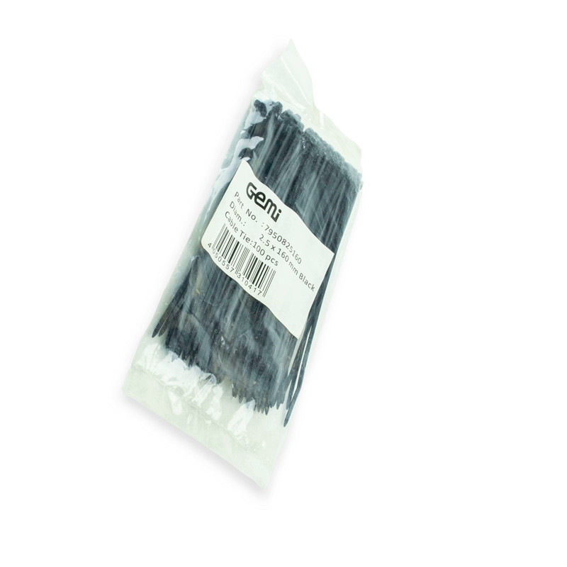 Хомут 200 x 3,6 чорний пластиковий norma Мукачево - фото 1