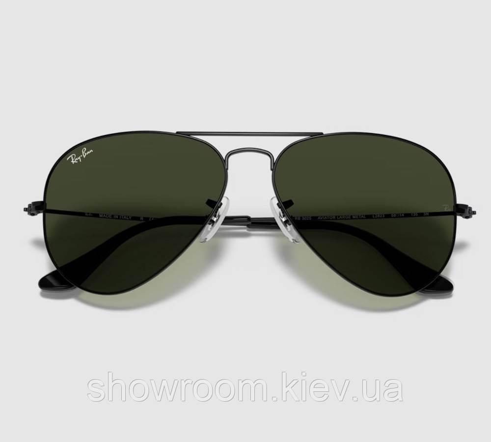Жіночі сонцезахисні окуляри Ray Ban aviator 3025 (L2823) Lux Київ - фото 5