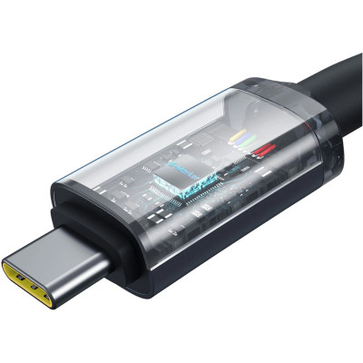 Дата кабель USB-C to USB-C 1.5m 100W USB3.2 20Gb black Baseus (P10318204111-00) Винница - изображение 9
