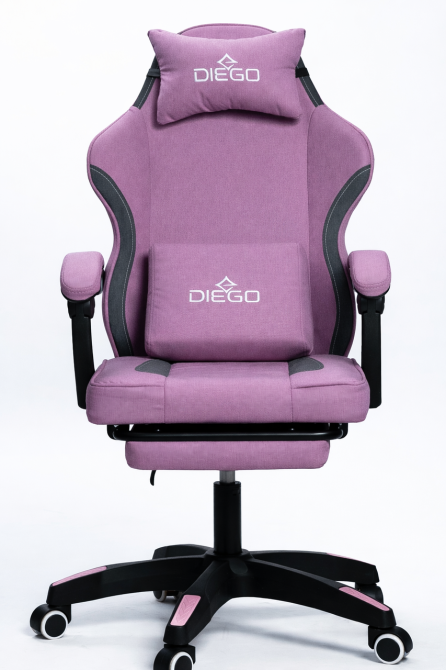 Кресло геймерское DIEGO Soft Pink Киев - изображение 4