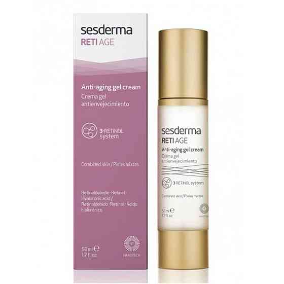 Сесдерма Reti-Age Омолоджуючий Крем-гель з ретинолом SesDerma Reti-Age Anti-Aging Gel Cream, 50 мл Дніпро
