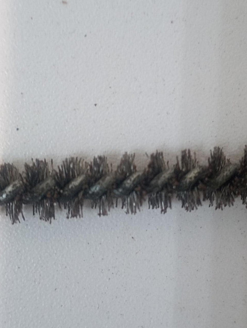 Йоржик дротяний жорсткий N708 з кільцем загальною довжиною 300мм довжиною йоржика 100мм діаметром 8мм 8 Київ - фото 3