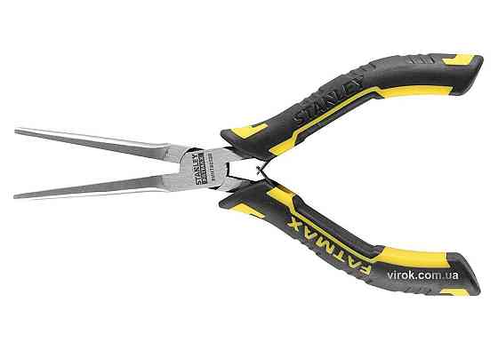 Плоскогубці-міні тонкі, подовжені STANLEY "FatMax" : l= 150 мм Одеса