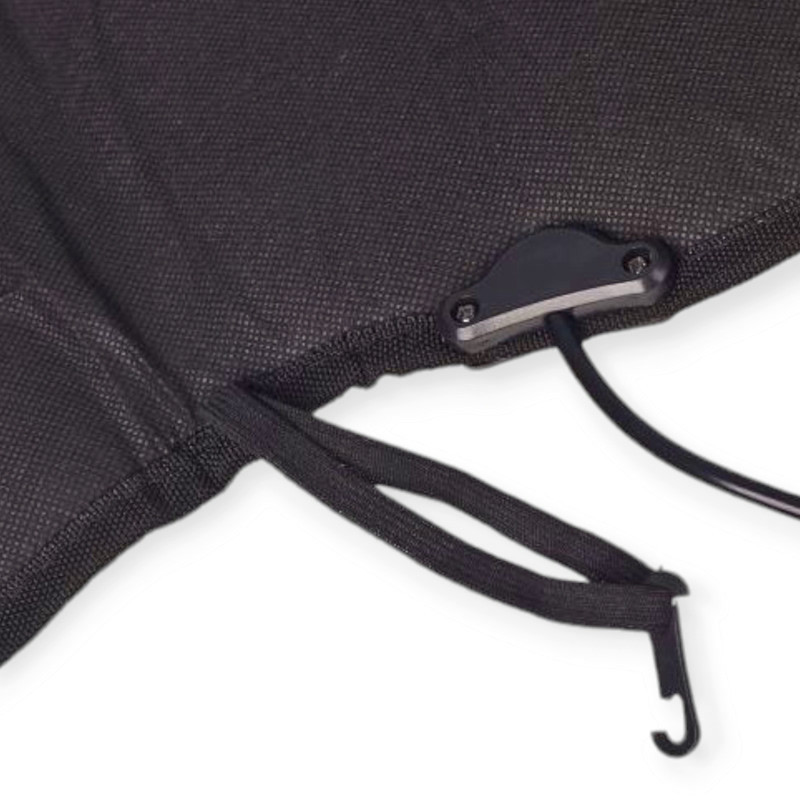 Накидка підігрівом сидіння + спинка низька чорна 12в, 48вт, перемикання. 3 режими, 100х50см ZL012 BK з Мукачево - фото 1