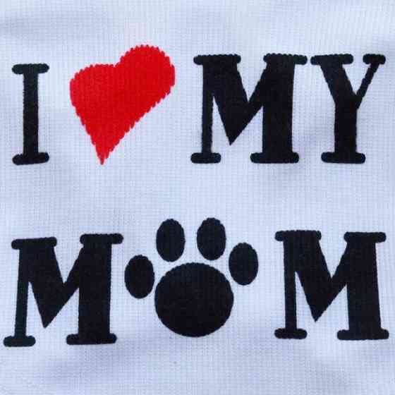 Одяг для собак дрібних порід I Love My Mommy Київ