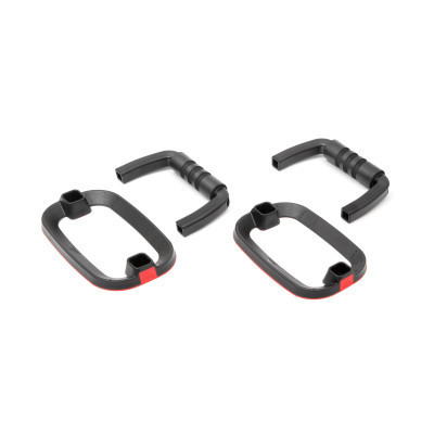 Упори для віджимань Adidas Performance Push Up Bars ADAC-12232 Чорний/Червоний (885652021579) Вінниця - фото 10