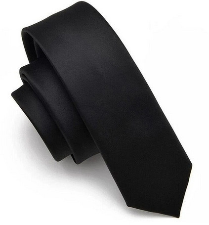 Галстук мужской черный классический Киев - изображение 2