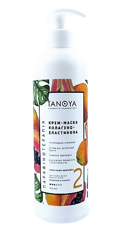 Крем-маска колагеново-еластинова TANOYA для рук та ніг, 500 мл Київ - фото 1