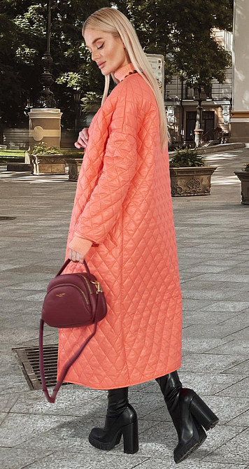 Стьобана куртка з накладними кишенями (46) Київ - фото 5