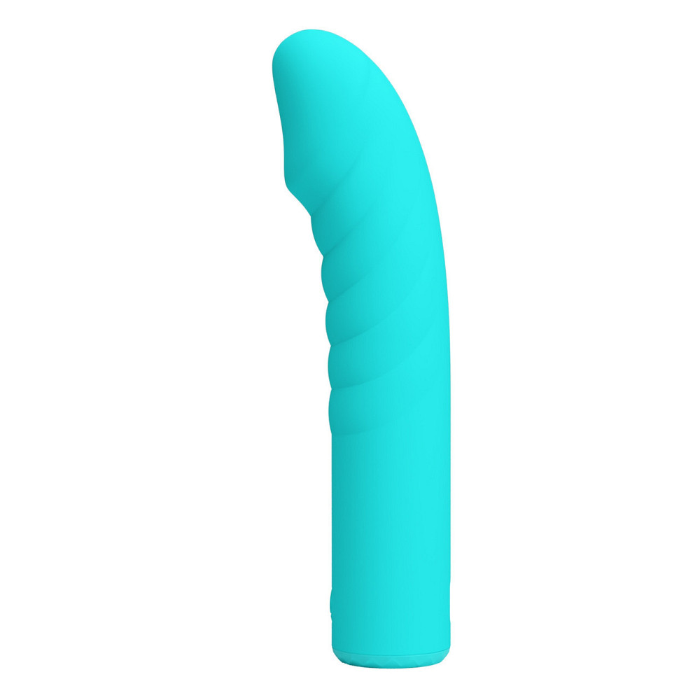 Вібратор для точки G PRETTY LOVE Rylan бірюзовий, 16 х 3.4 см Sex Aura Київ - фото 4