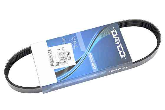 Ремень 21083, 21093, 21099, 2110, 2113, 2114, 2115 8V (6РК 698) генератора Мукачево