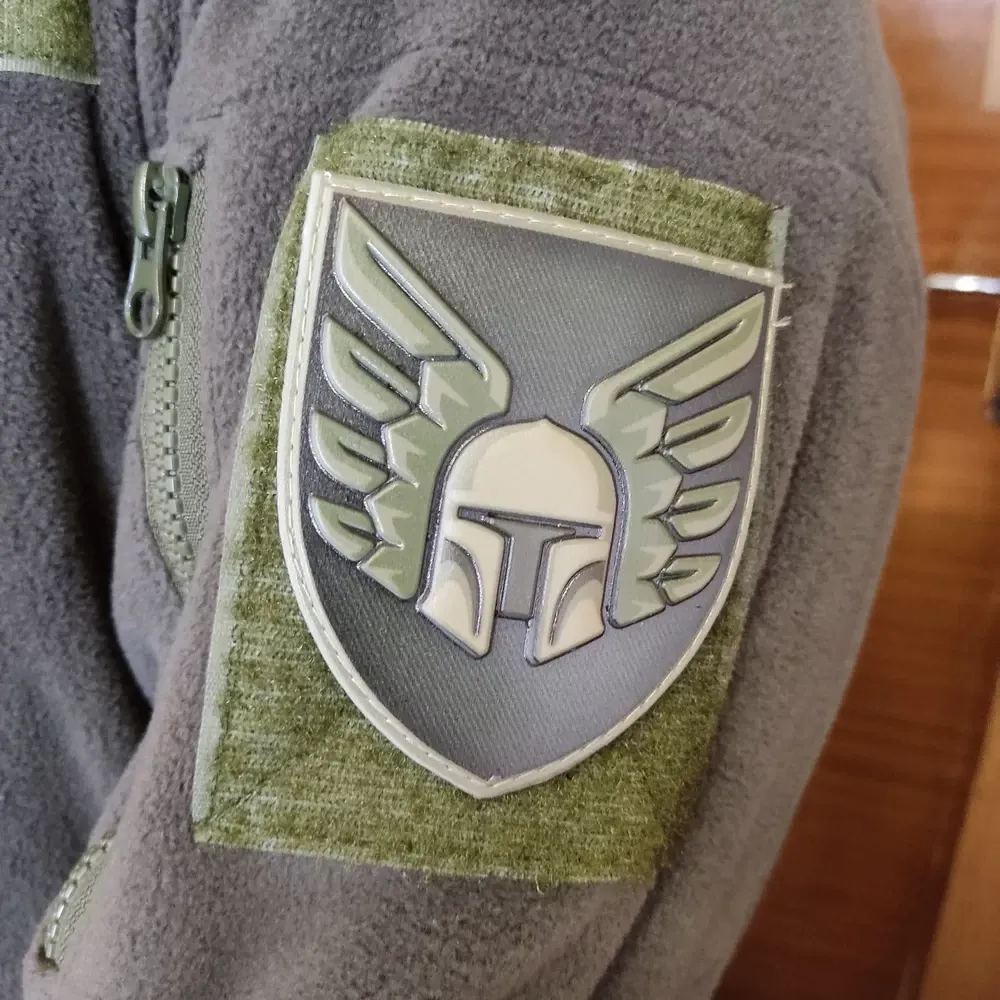 Патч / шеврон ЗСУ 46 окрема аеромобільна бригада олива Запоріжжя - фото 2