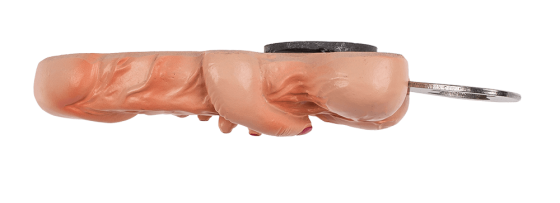 Відкривачка Bottle Opener Willy+Balls With Hand, 13 см Sex Aura Київ