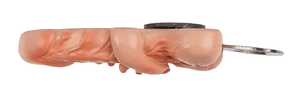 Відкривачка Bottle Opener Willy+Balls With Hand, 13 см Sex Aura Київ - фото 2