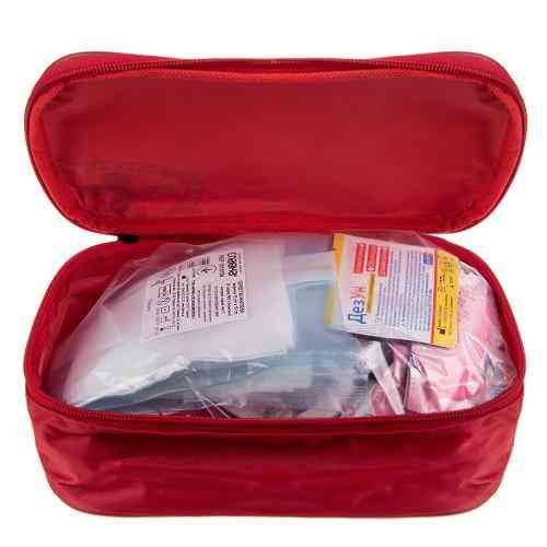 Автомобільна медична аптечка Євростандарт у м’якому футлярі за ТУ (02-005-М) Харків