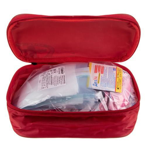 Автомобільна медична аптечка Євростандарт у м’якому футлярі за ТУ (02-005-М) Харків - фото 4