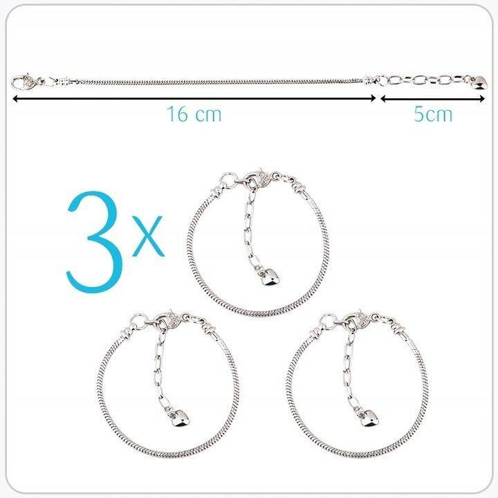 Детский набор для творчества для создания шарм браслетов и колье . из бусин в подарочной коробке 63 шт. Киев - изображение 6