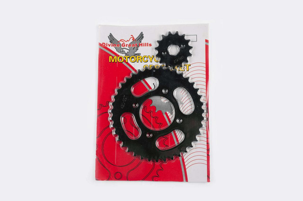 Звезды трансмиссии (пара) ZS125J 420-15T + 420-39T DGH Мукачево - изображение 1