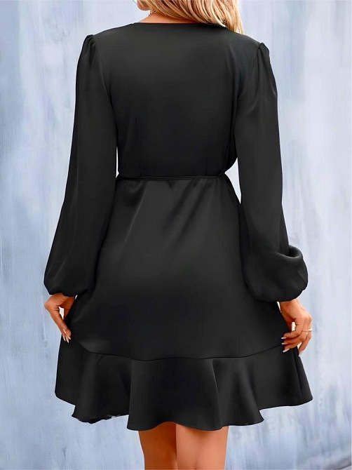 Жіноча романтична коротка сукня з шовку армані Одеса - фото 4