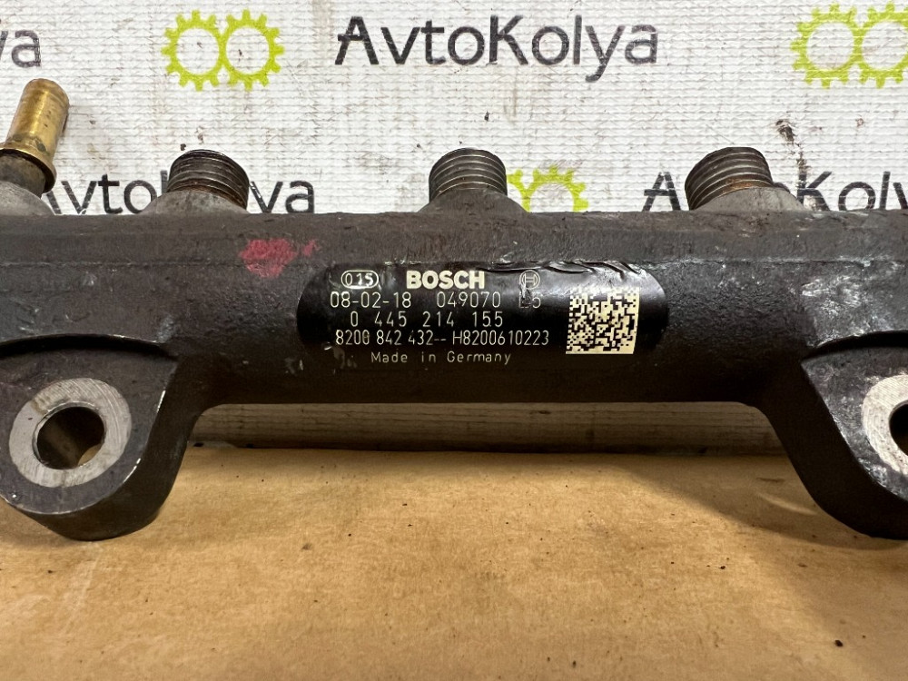 Паливна рейка (рампа форсунок) Nissan Primastar 2.0 dci 2007-2010 (0445214155) Euro 4 Ковель - изображение 2