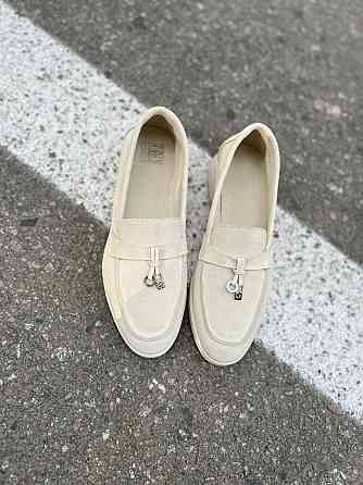 Notta bene Лофери жіночі Notta bene T-0124 св.бежевий (весна-осінь, замша натуральна) (5907) Коломия