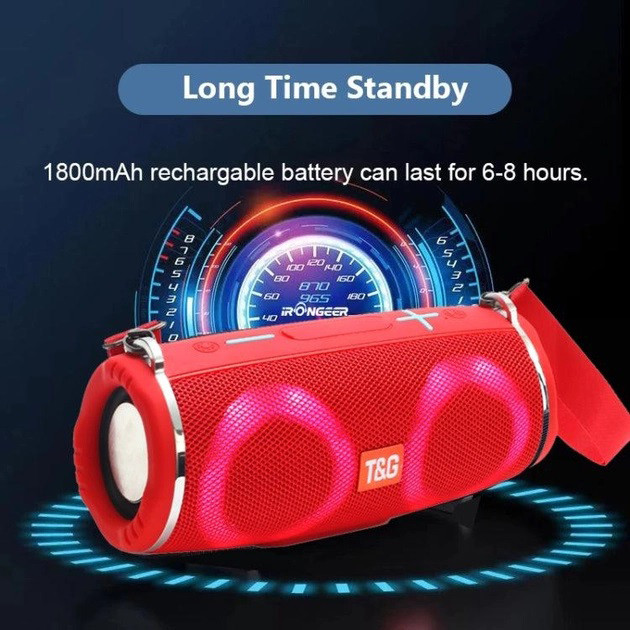 Беспроводная колонка переносная громкая TG642, Bluetooth колонки с окружающим звучанием NQ-94 Львов - изображение 3