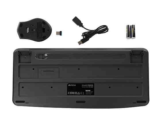 Комплект (клавіатура, миша) бездротовий A4Tech Fstyler FG2500S Plus Grey ( 20880 ) Харьков