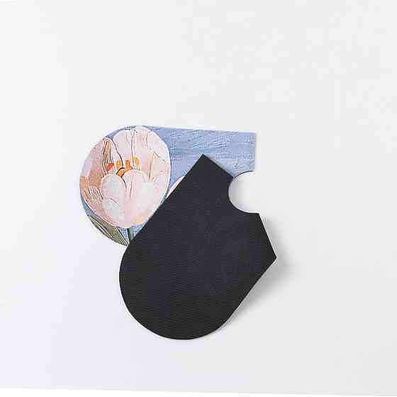 Вологовбираючий килимок для раковини під кран із поліестеру 37,5*13 см HP-42-12BL Коломыя