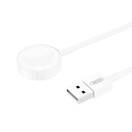 Бездротовий зарядний пристрій XO CX012 Watch Wireless Charger USB-A білий Львів