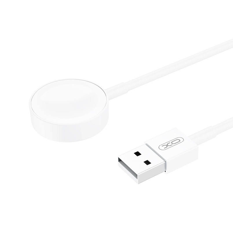 Бездротовий зарядний пристрій XO CX012 Watch Wireless Charger USB-A білий Львів - фото 1