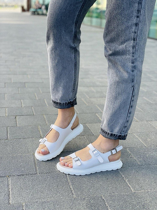 Kadisailun Босоніжки жіночі Kadisailun C683-1 білі (літо, шкіра натуральна) (5443) Коломыя - изображение 7