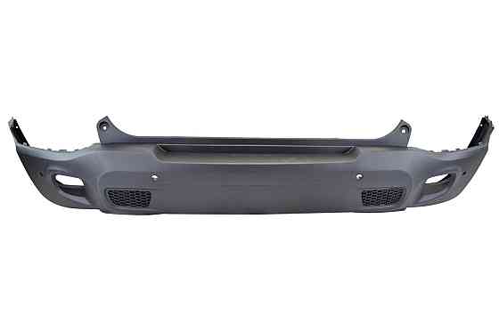 Бампер Джип Renegade 1 BU (2014-2023) дорест під парктронік із заглушкою гак 6AE89LXHAA задній Мукачево