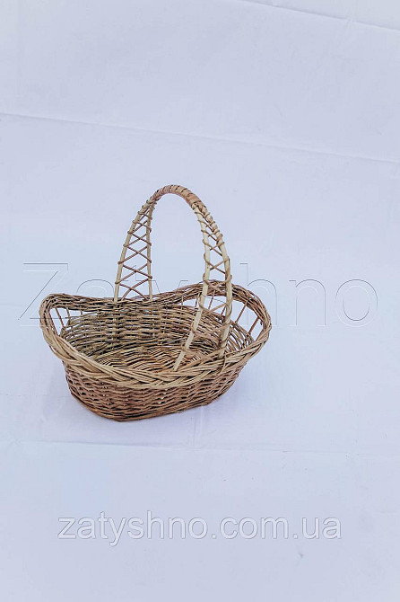 Корзина на пасху средняя | корзинка пасхальная  | кошик на пасху Киев - изображение 3