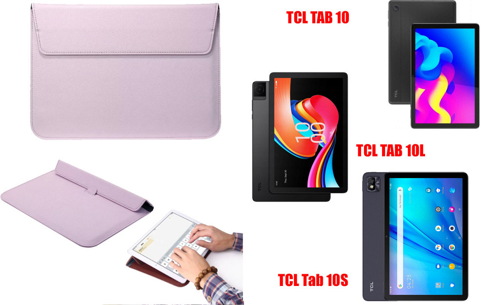 Чохол-конверт VitoCase для TCL TAB 10, TAB 10L, Tab 10S, з функцією підставки для планшета Фіолетовий Київ - фото 1