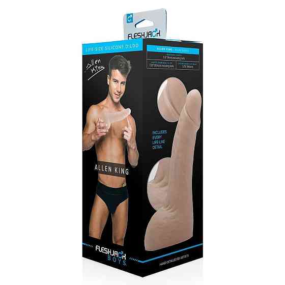 Фалоімітатор Fleshjack Boys: Allen King Dildo, за зліпком пеніса порноактора Sex Aura Київ