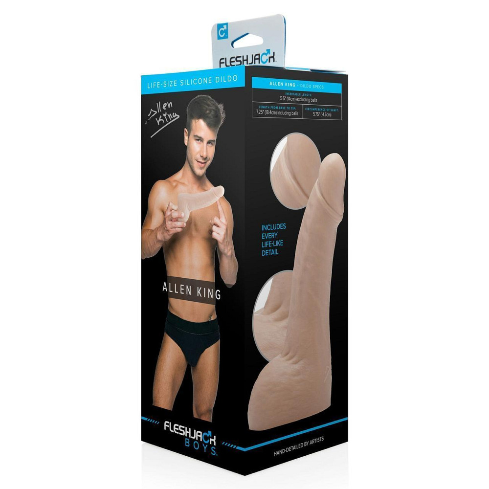 Фалоімітатор Fleshjack Boys: Allen King Dildo, за зліпком пеніса порноактора Sex Aura Київ - фото 6