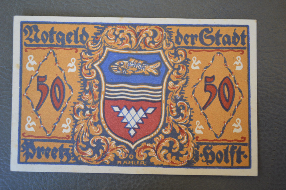 Германия. Нотгельд. 50 Pf ( 10 ) Полтава - изображение 1