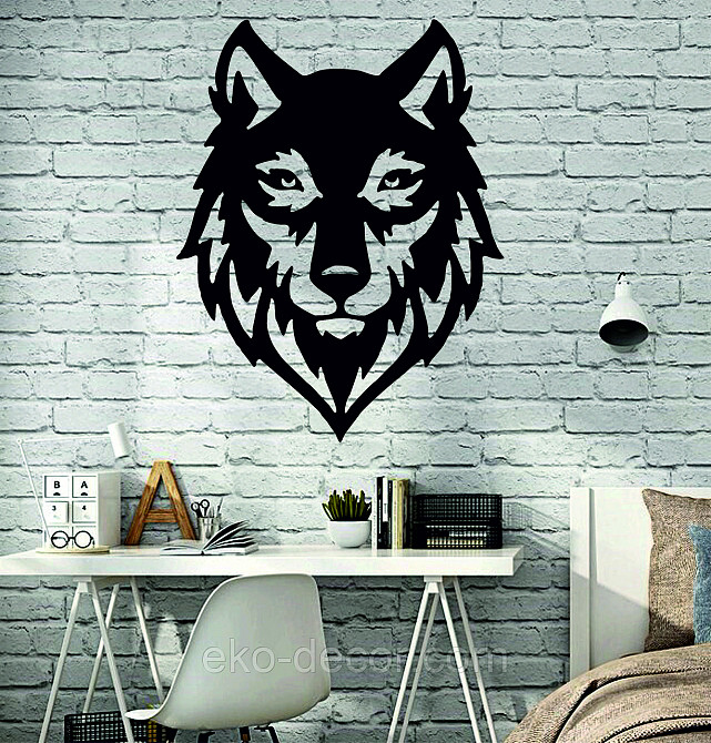 Декоративное настенное Панно «Волк», Декор на стену 7*54 см Киев - изображение 3