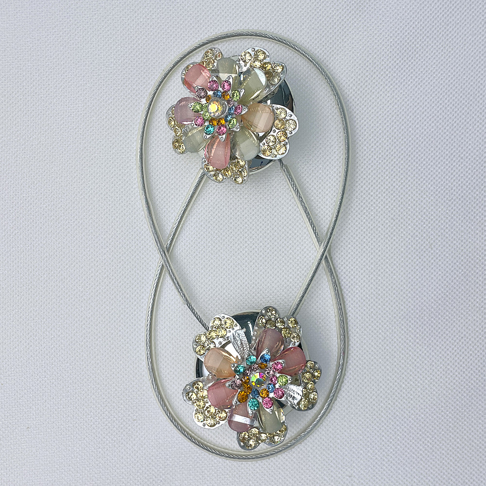 Уцінка! Магніти (2шт., пара) для штор, гардин "Flowers" колір різнокольоровий 81-239/1 Київ - фото 6