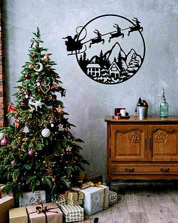 Декоративне настінне Панно «Новий рік», Декор на стену Київ