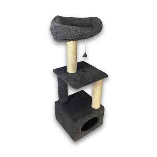 Дряпка Природа Д23 для котів з будиночком 36x36x115 см Київ