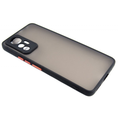 Чохол до мобільного телефона Dengos Matte Xiaomi 12 Lite (black) (DG-TPU-MATT-127) Вінниця - фото 3
