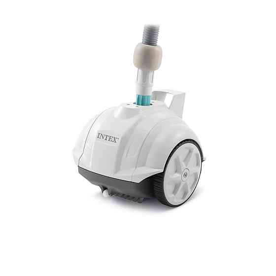 Пылесос для очистки дна бассейна Intex ZX50 работает от фильтр-насоса. Киев