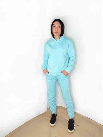 Костюм підлітковий спортивний тринитка петля Блакитний S Харків