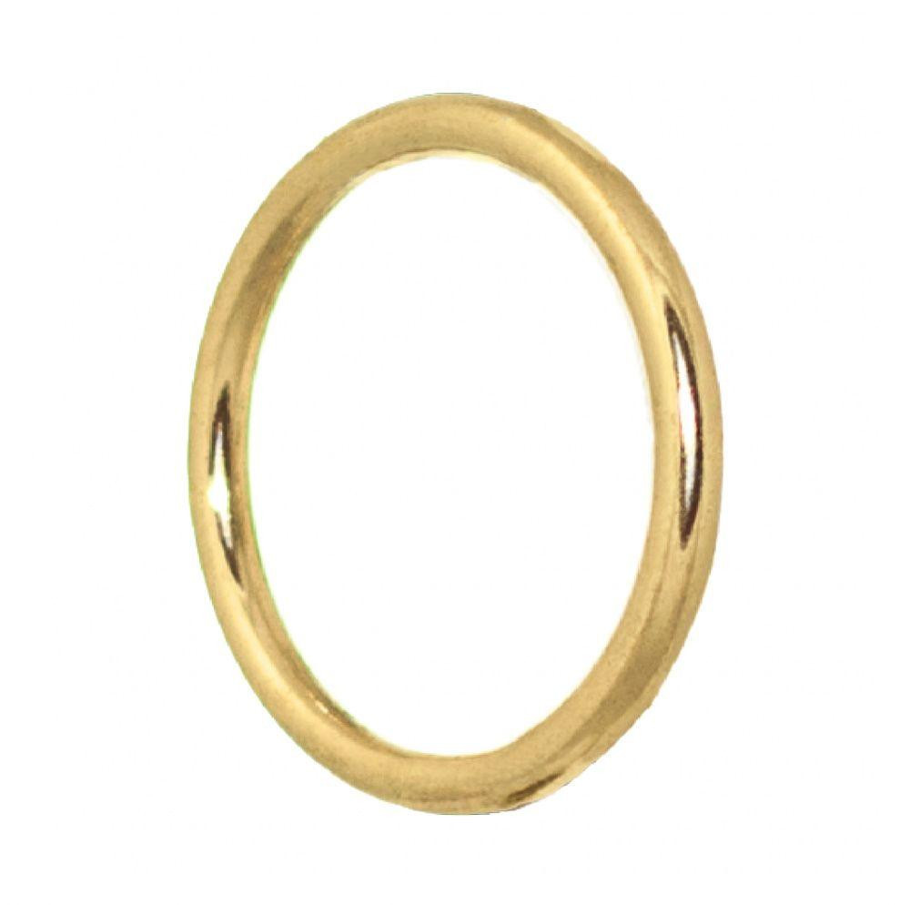Кільце для карнизу Orvit 25 мм Металеве (35 х 42) х 3,5 мм ЗОЛОТО Львів - фото 1
